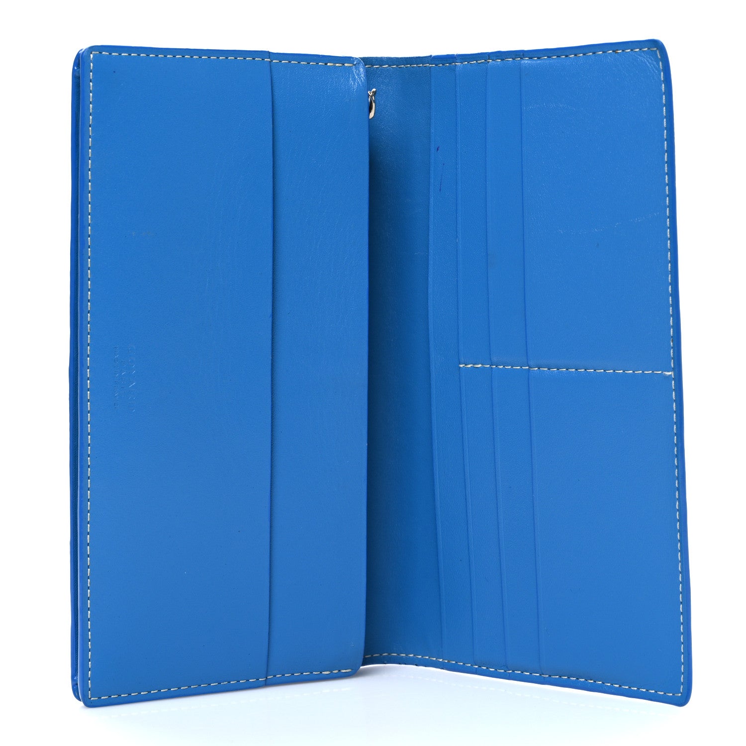 Goyard Goyardine Richelieu Wallet Sky Blue 5 of 7