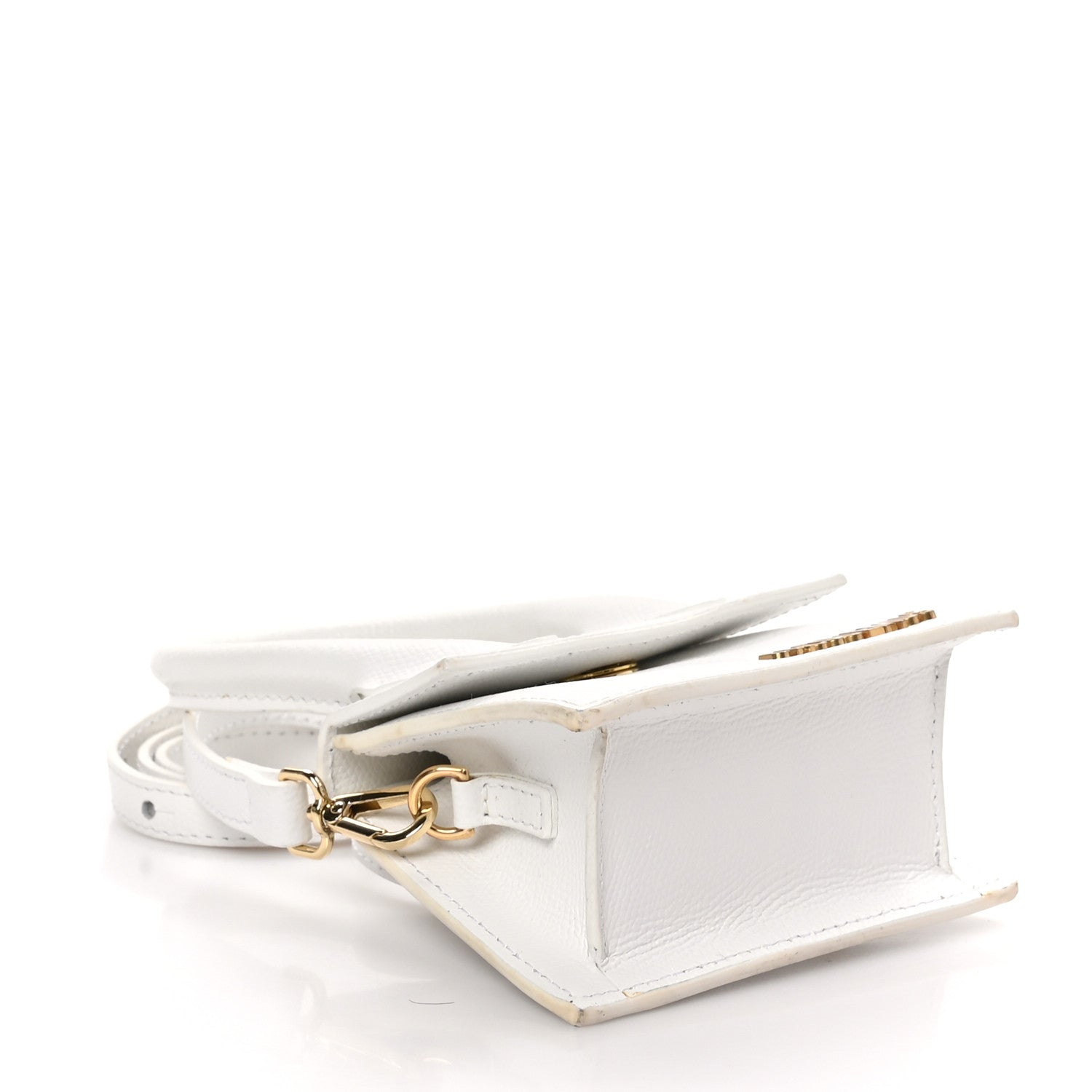 Jacquemus Grained Calfskin Le Chiquito White 4 of 11
