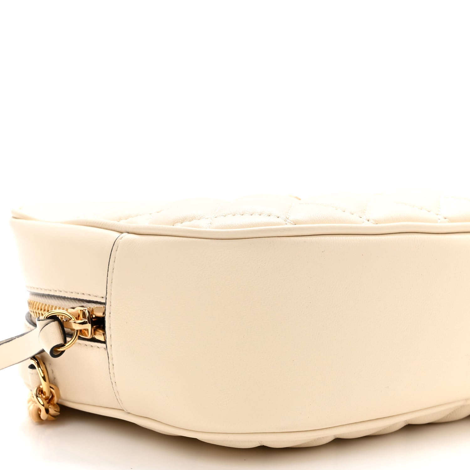 Versace Nappa Quilted Medusa Camera Bag Beige 8 of 9