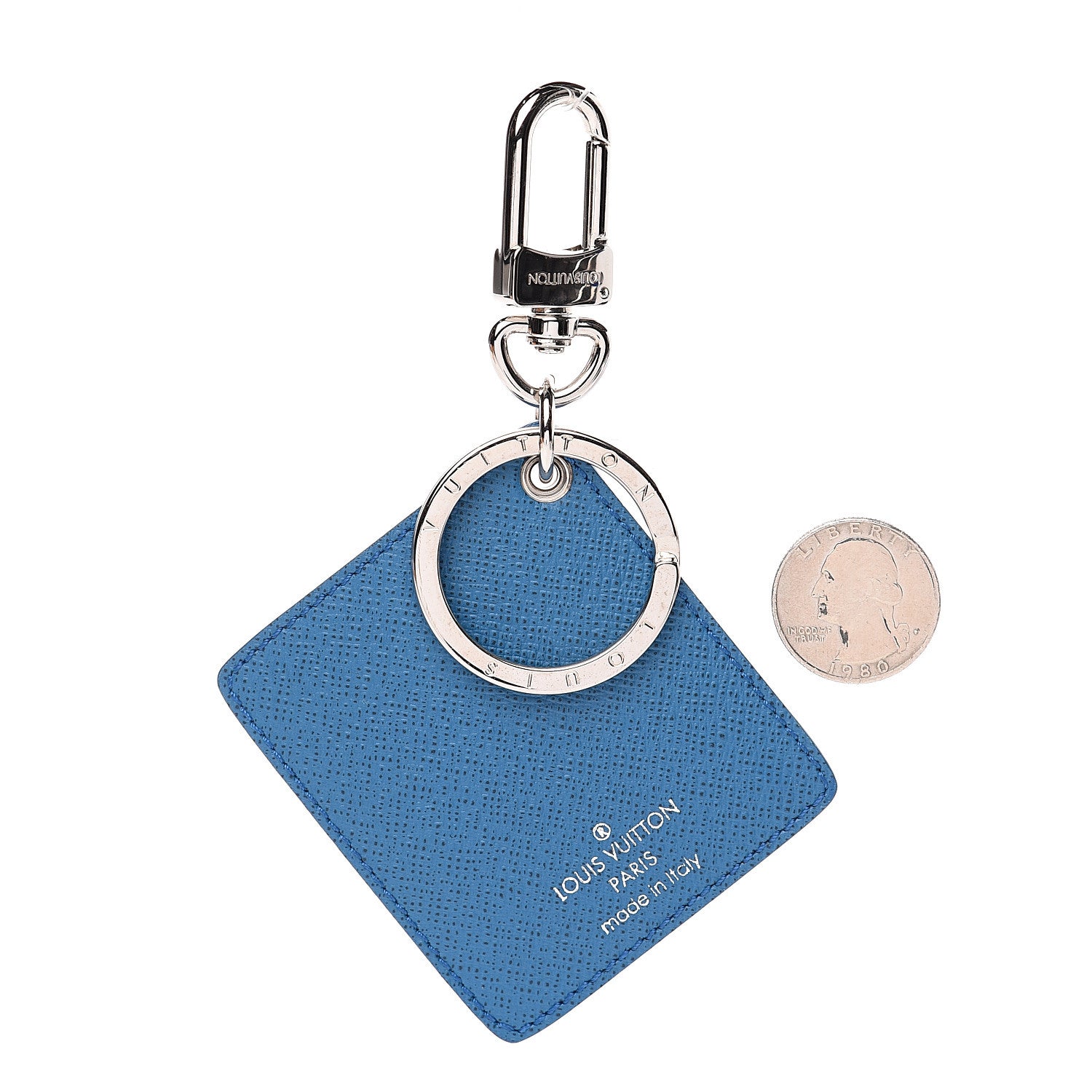 Louis Vuitton Monogram Illustre V Bag Charm Key Holder 2 of 3