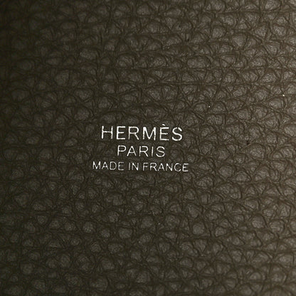 Hermes Taurillon Clemence Picotin Lock 18 PM Etoupe 6 of 10