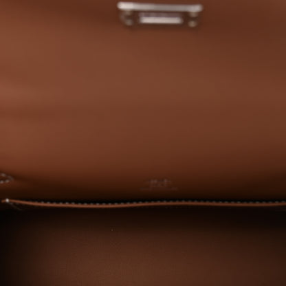 Hermes Swift Kelly Pochette Clutch Gold 5 of 11