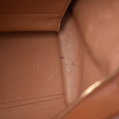 Celine Natural Calfskin Suede Medium Trapeze Tan 8 of 22