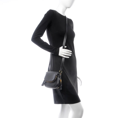 Tom Ford Calfskin Mini Jennifer Crossbody Bag Black 2 of 6