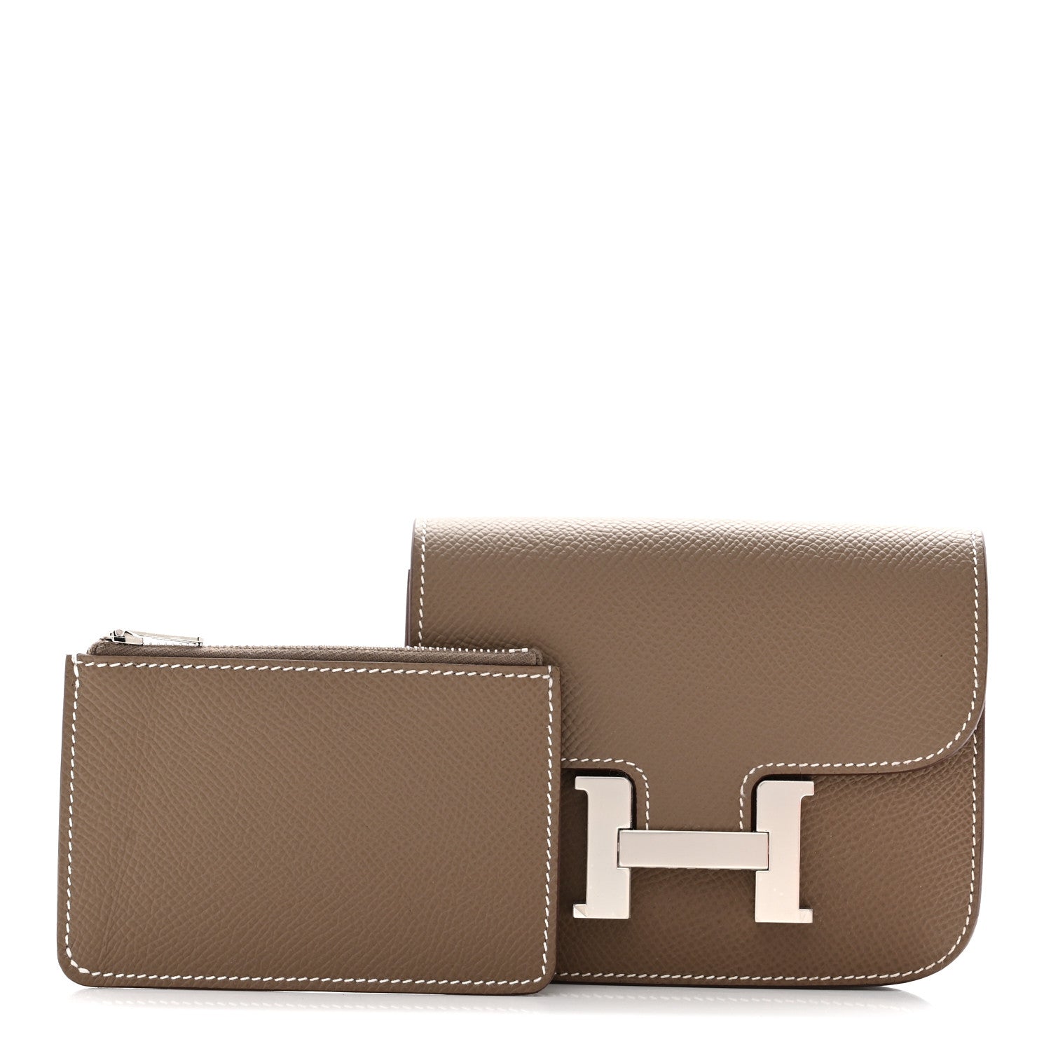 Hermes Epsom Constance Slim Wallet Etoupe 3 of 9