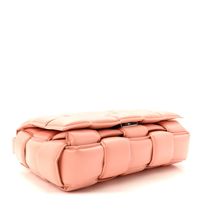 Bottega Veneta Nappa Maxi Intreccio Padded Cassette Crossbody Bag Peachy 4 of 9
