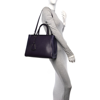 Fendi Vitello Elite Regular 2Jours Tote Ametista 2 of 12