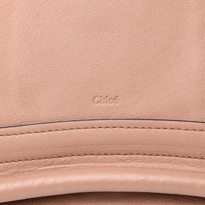Chloe Calfskin Medium Military Paraty Nude Black 9 of 12
