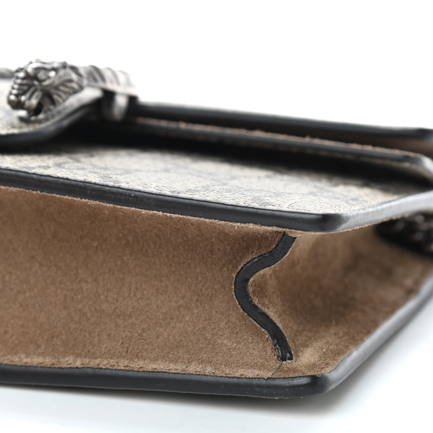 Gucci GG Supreme Monogram Super Mini Dionysus Shoulder Bag Taupe 12 of 15