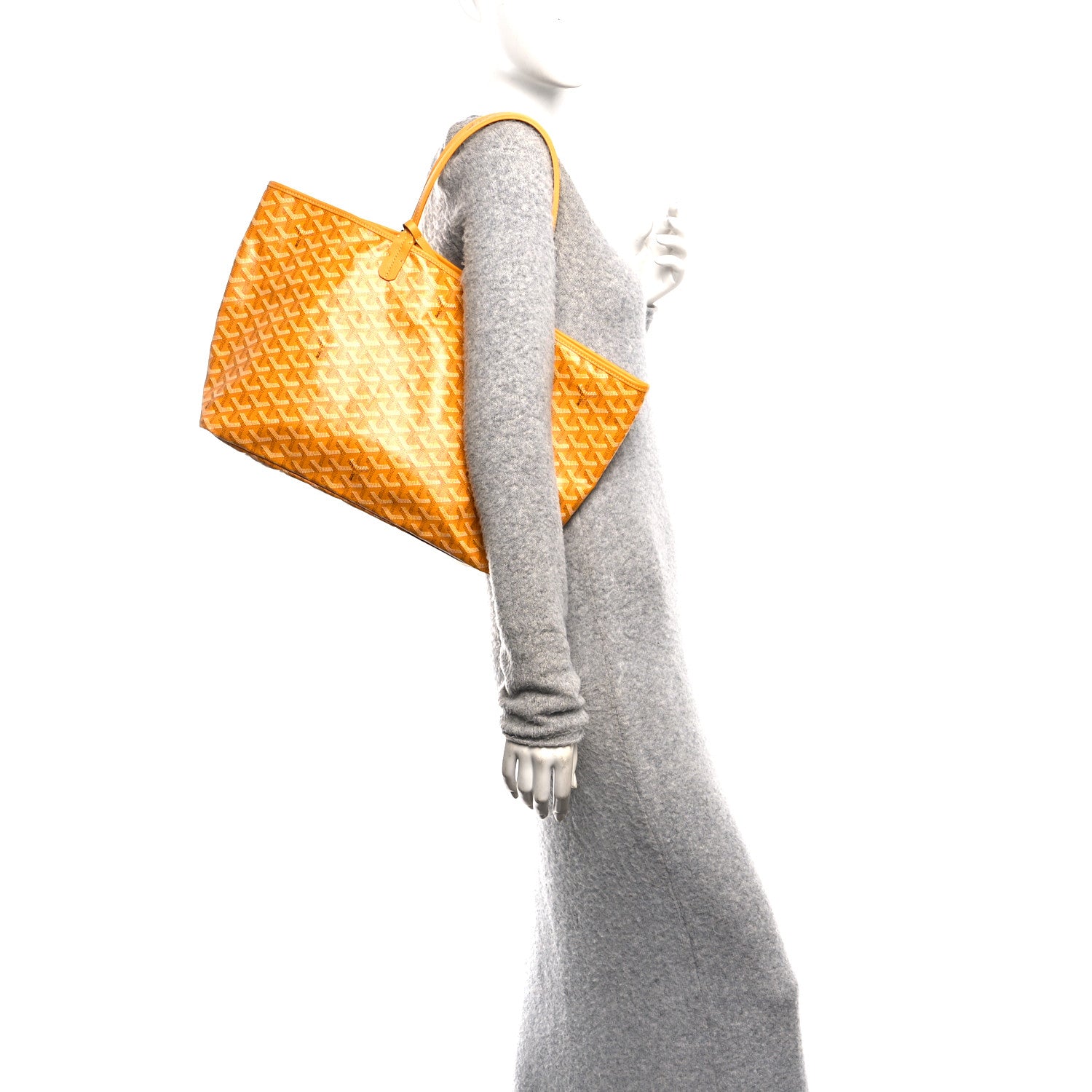 Goyard Goyardine Saint Louis PM Yellow 2 of 12