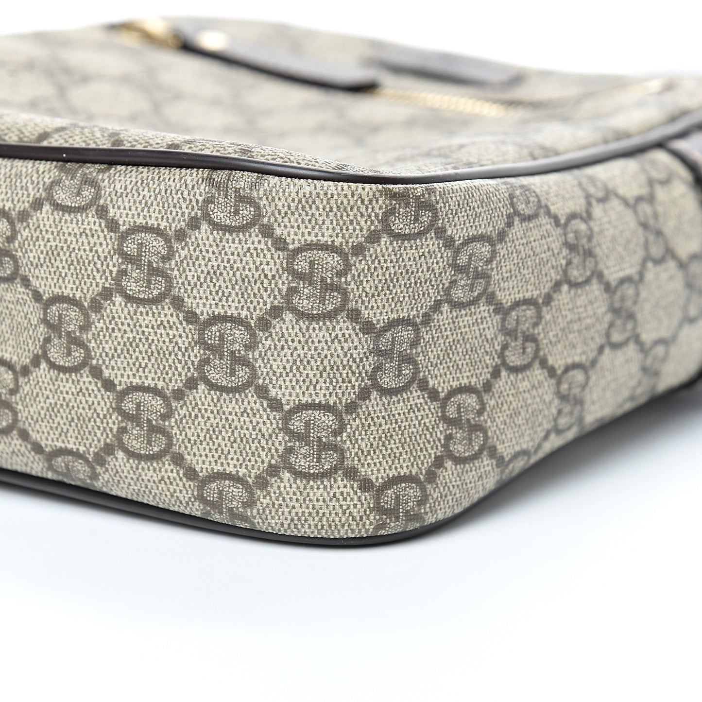 GG Plus Monogram Messenger Bag Dark Brown