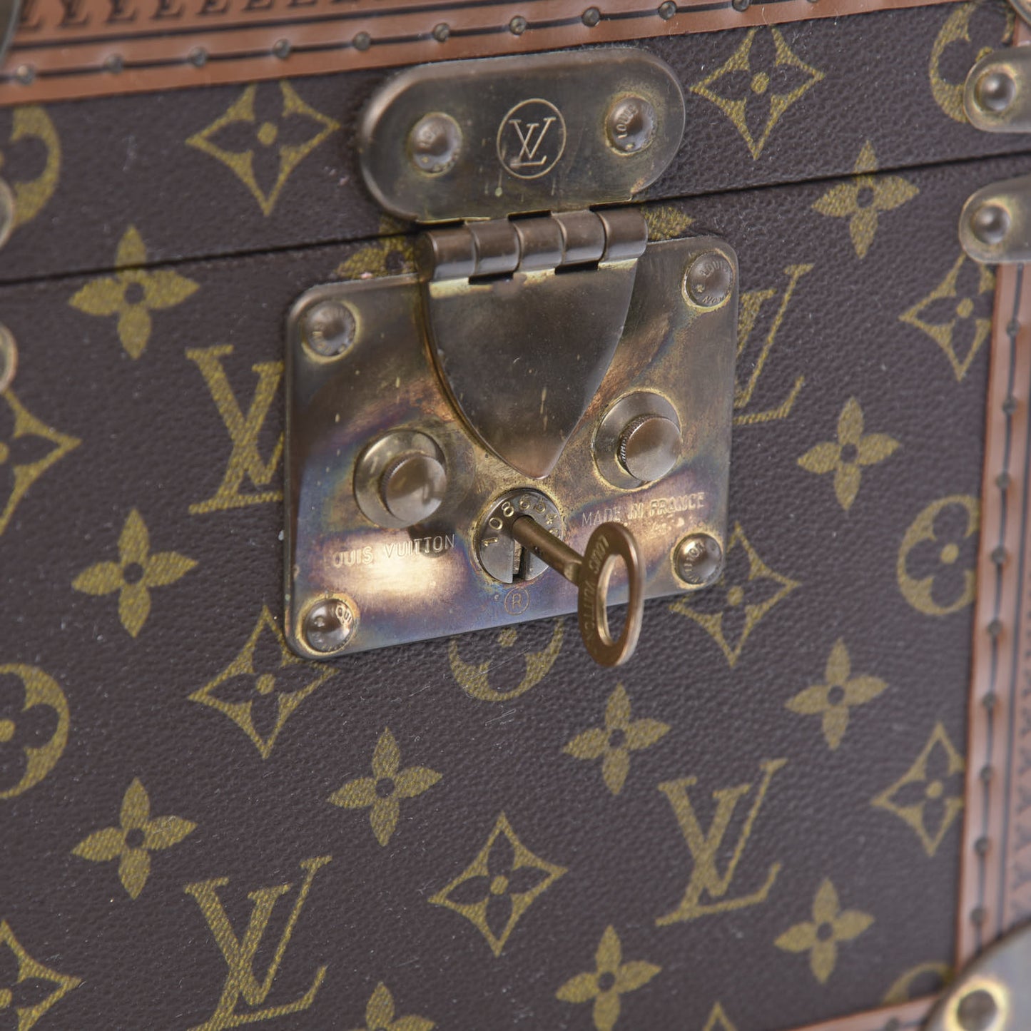 Monogram Boite Flacons Beauty Train Trunk Case