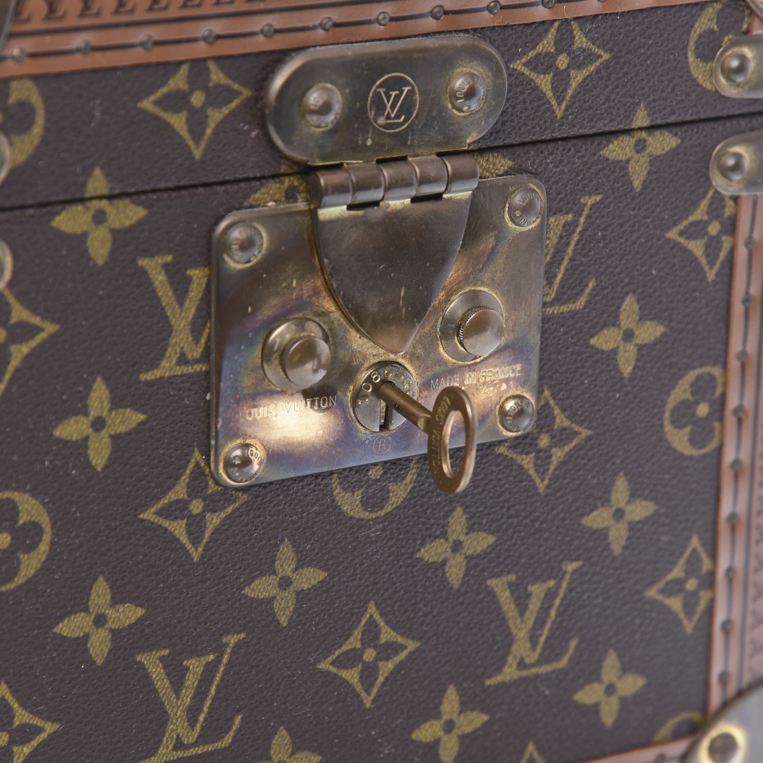 Louis Vuitton Monogram Boite Flacons Beauty Train Trunk Case 19 of 19