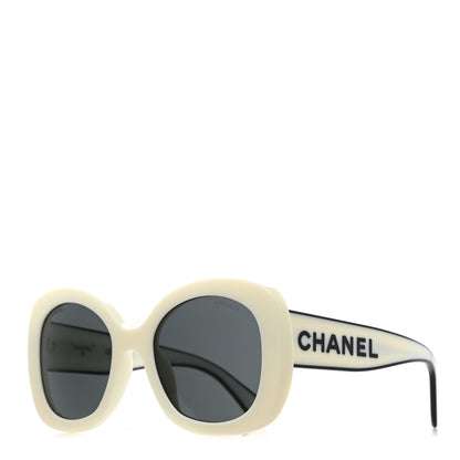 Chanel Acetate Sunglasses 71414A White 1 of 8