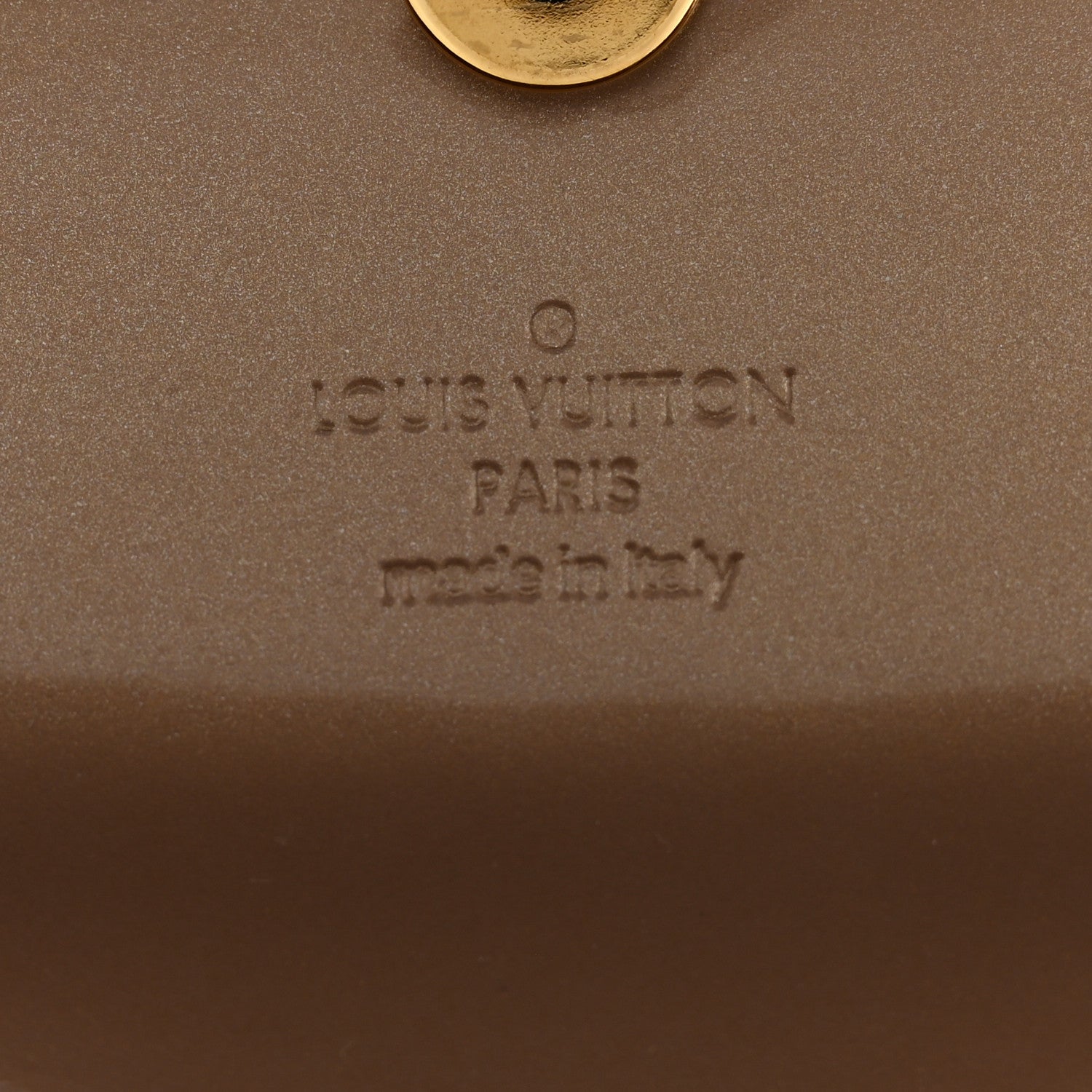 Louis Vuitton Patent Sobe Clutch Beige Poudre 6 of 8