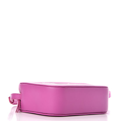 Balenciaga Calfskin Kittens Logo XS Everyday Camera Bag Fuchsia 4 of 10