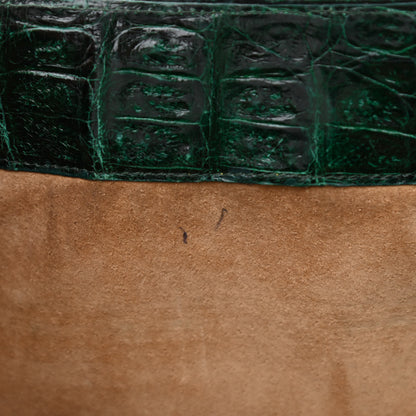 Nancy Gonzalez Crocodile Tote Green 10 of 12