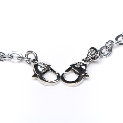 Louis Vuitton Felicie Chain Long Shoulder Strap Silver 3 of 3