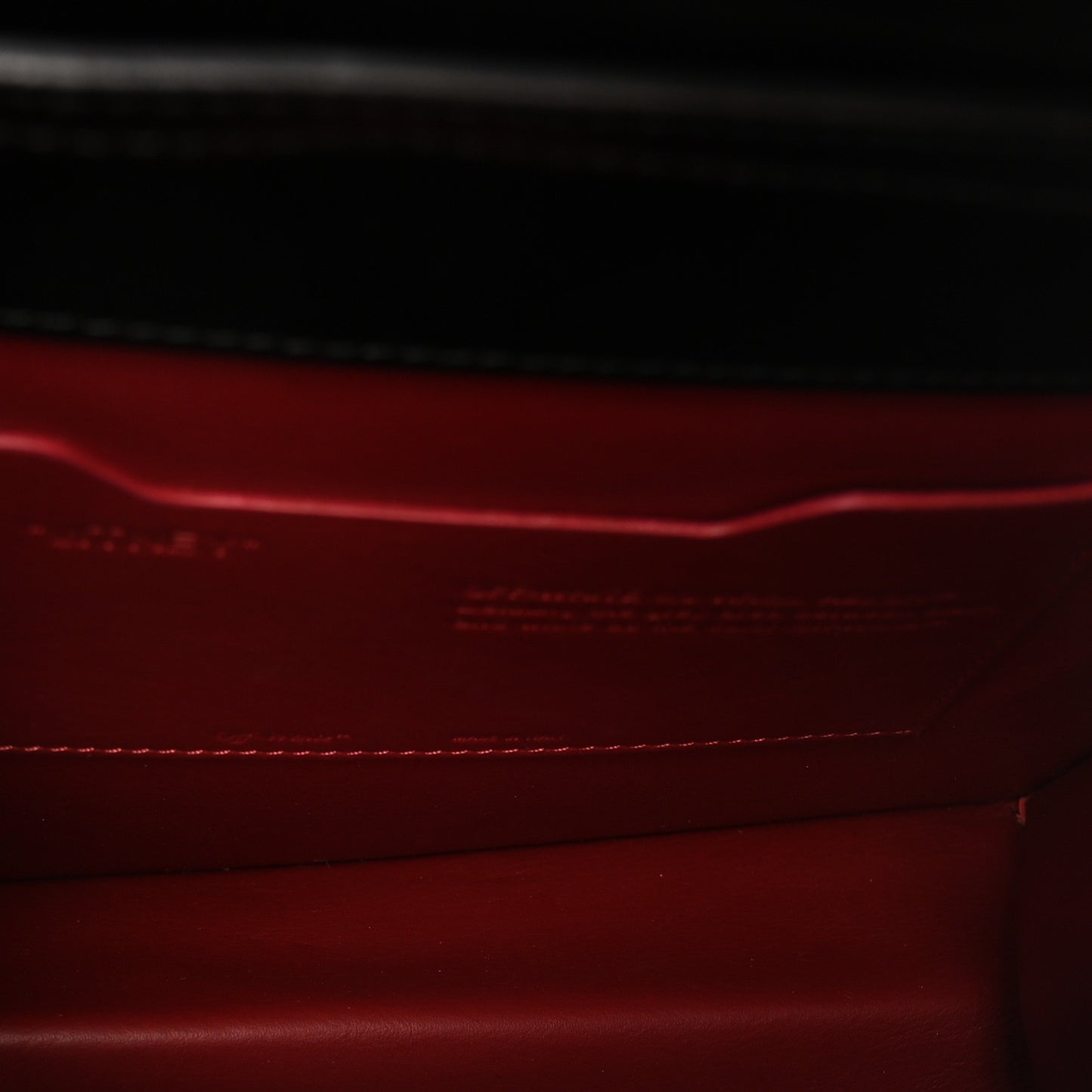 Calfskin 2.8 Jitney Bag Black