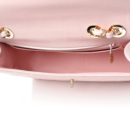 Chanel Caviar Quilted Jumbo Single Flap Light Pink 6 of 9