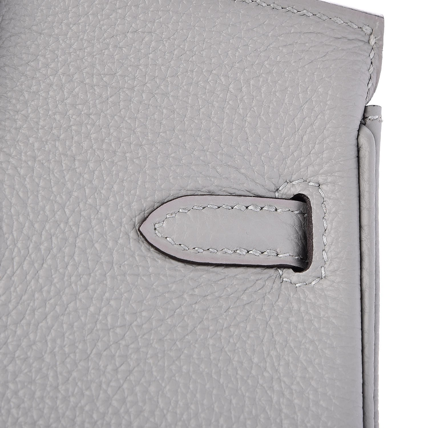 Hermes Togo Birkin 25 Gris Mouette 19 of 35