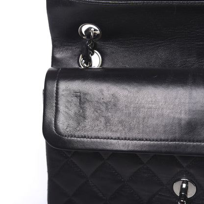 Chanel Lambskin Quilted Small Double Flap Black 11 of 13