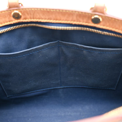 Louis Vuitton Vernis Brea MM Grand Blue 10 of 14