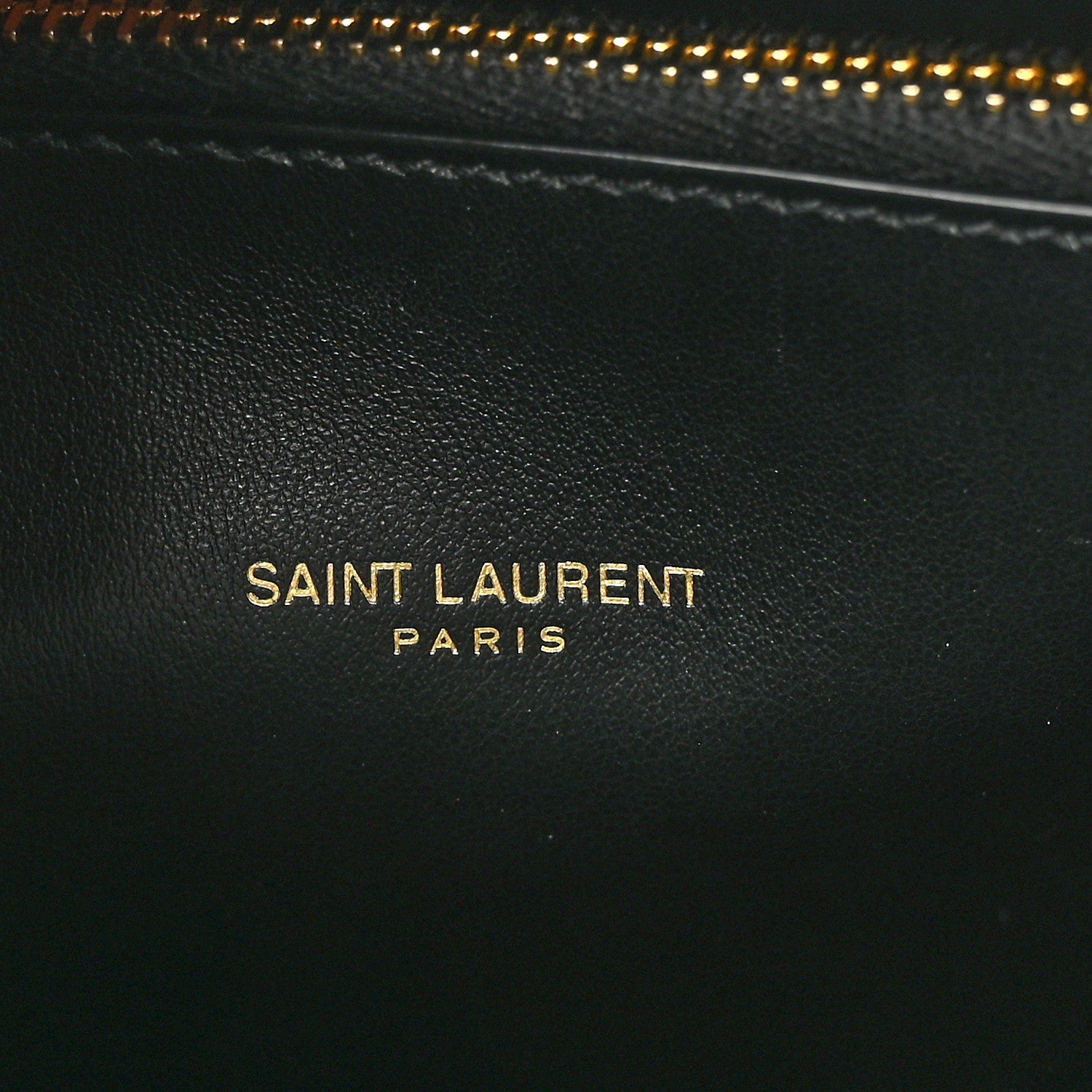Saint Laurent Calfskin Crocodile Embossed Baby Sac De Jour Black 7 of 10