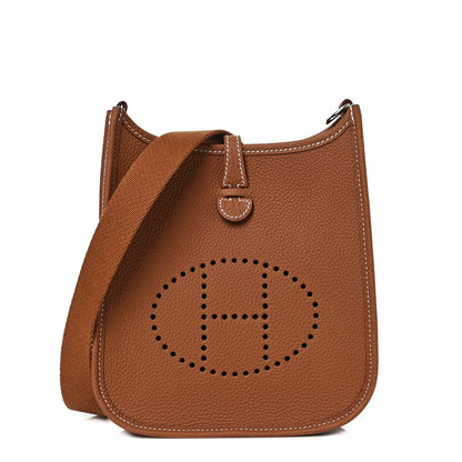Hermes Taurillon Maurice Evelyne TPM Gold 1 of 8