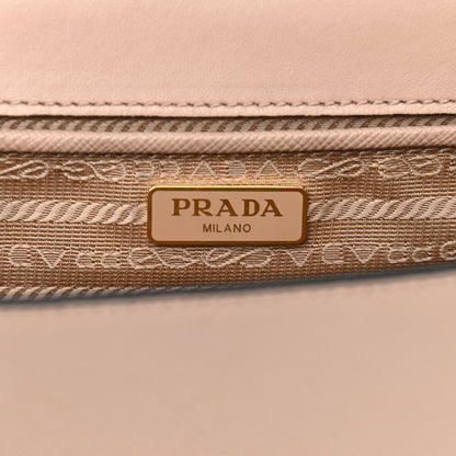 Prada Saffiano Soft Calfskin Chain Crossbody Bag Cipria 6 of 10