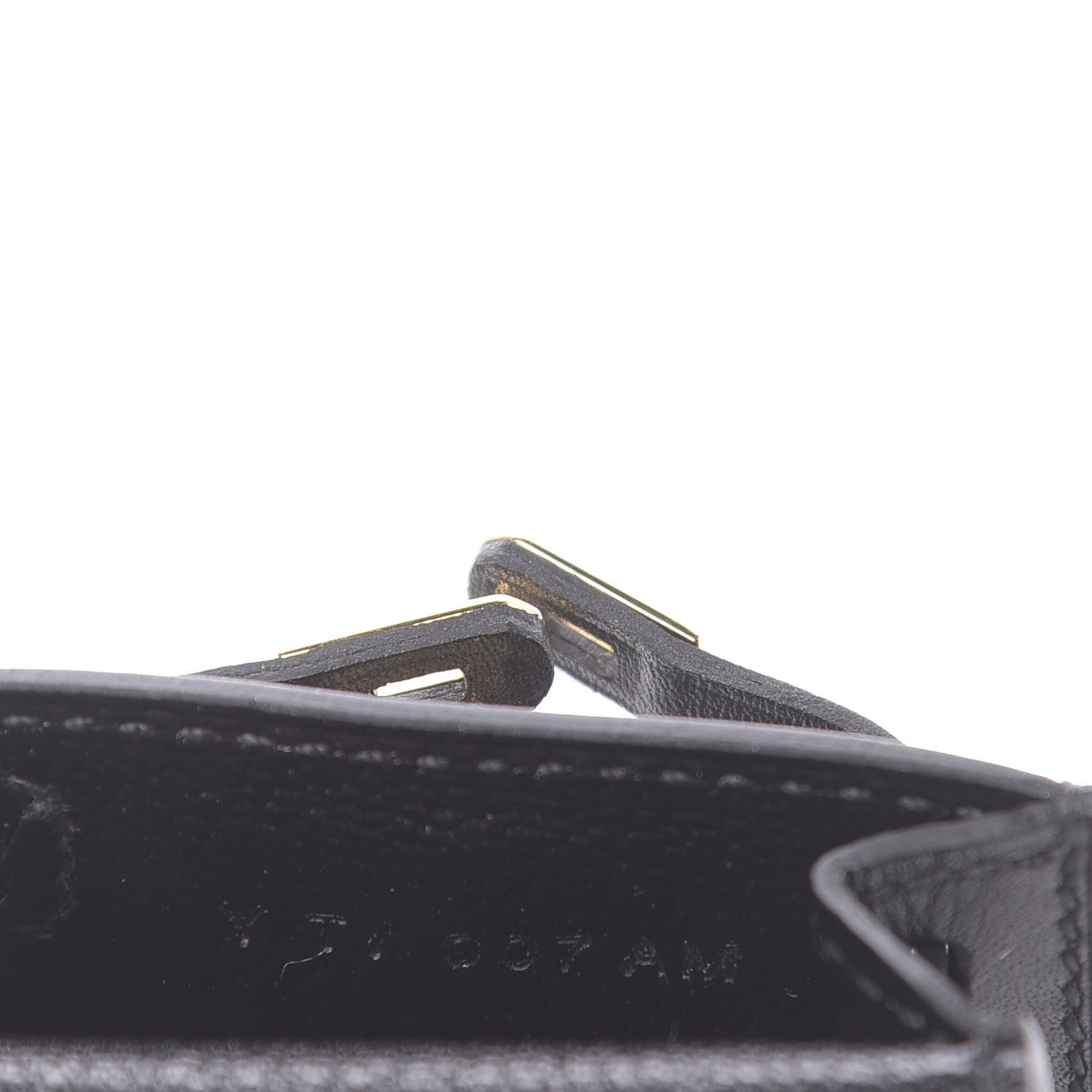Hermes Tadelakt Mini Kelly Twilly Bag Charm Black 5 of 6
