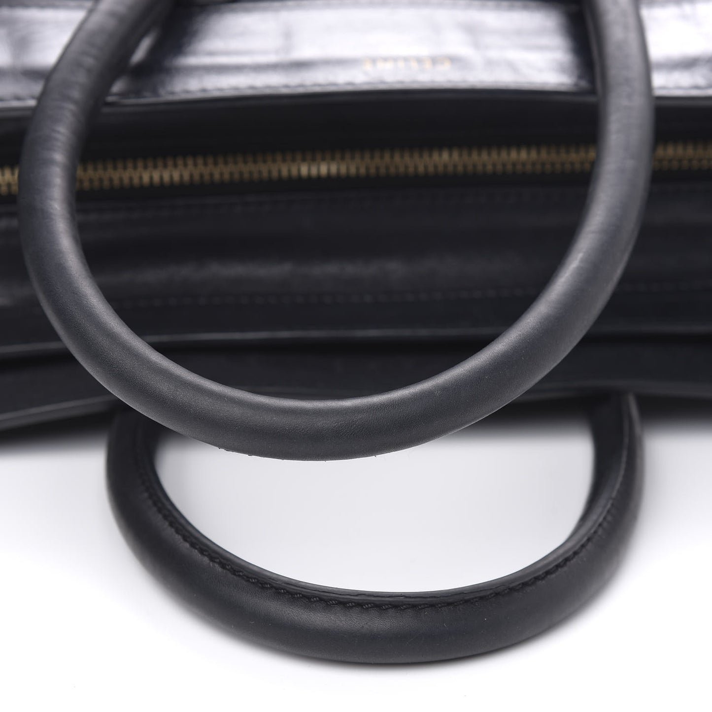 Smooth Calfskin Mini Luggage Black
