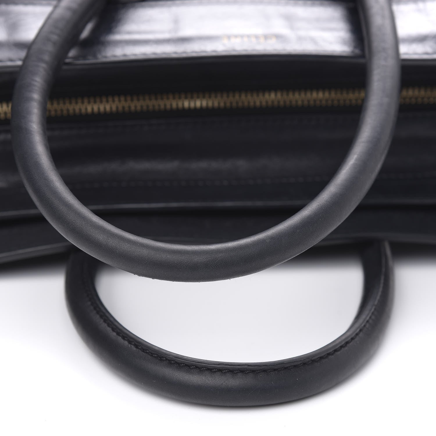 Celine Smooth Calfskin Mini Luggage Black 17 of 17