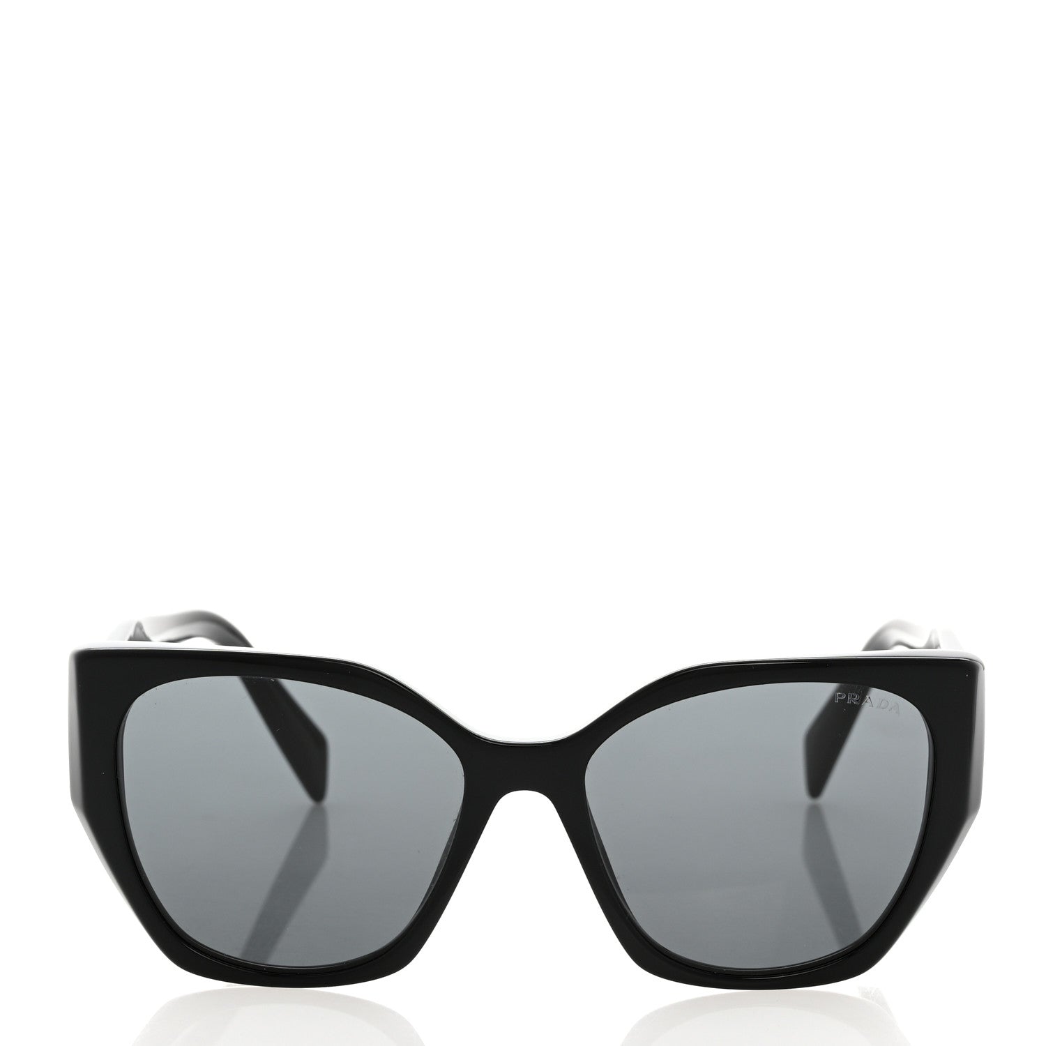 Prada Acetate Symbole Sunglasses SPR 19Z Black 2 of 8