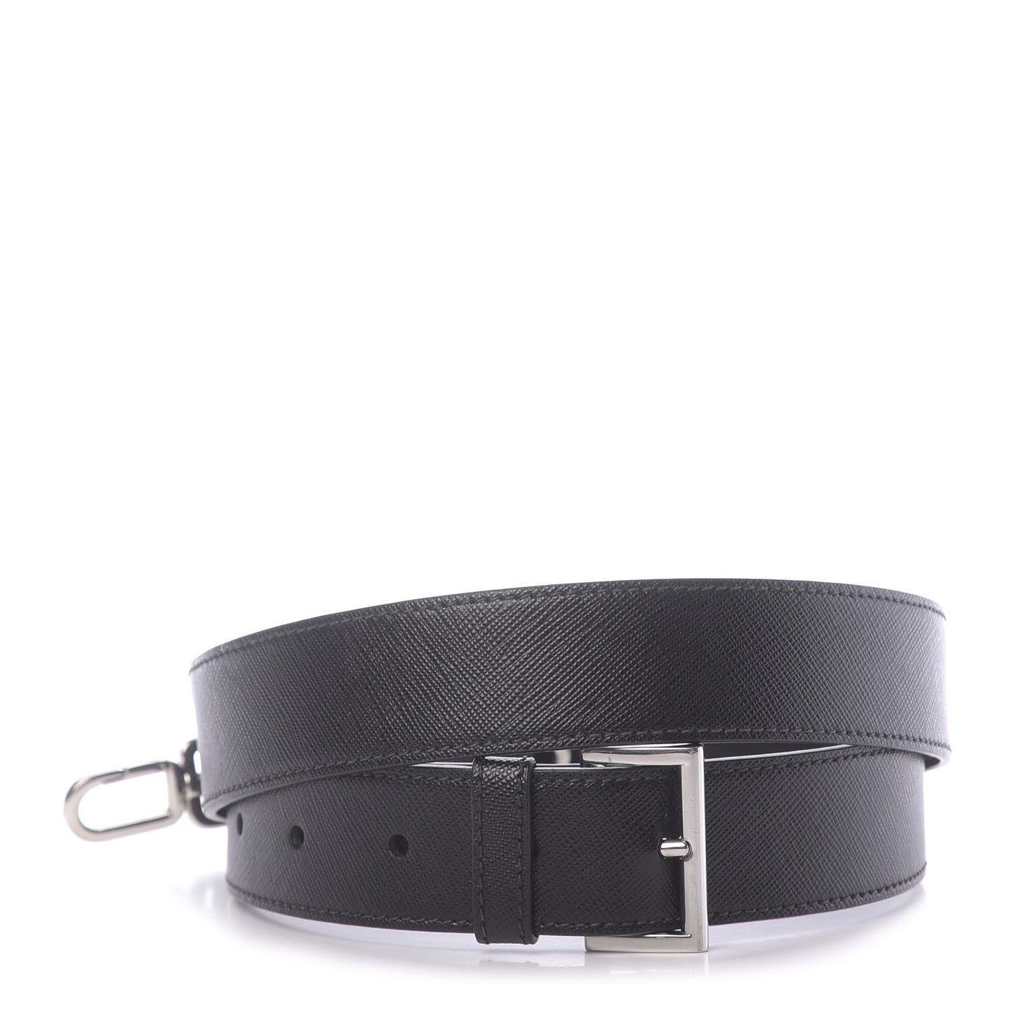 Saffiano Adjustable Shoulder Strap Black