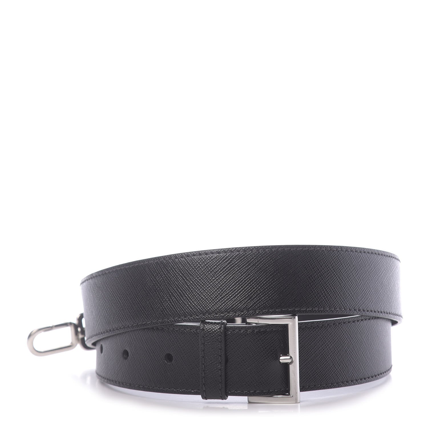 Prada Saffiano Adjustable Shoulder Strap Black 1 of 5