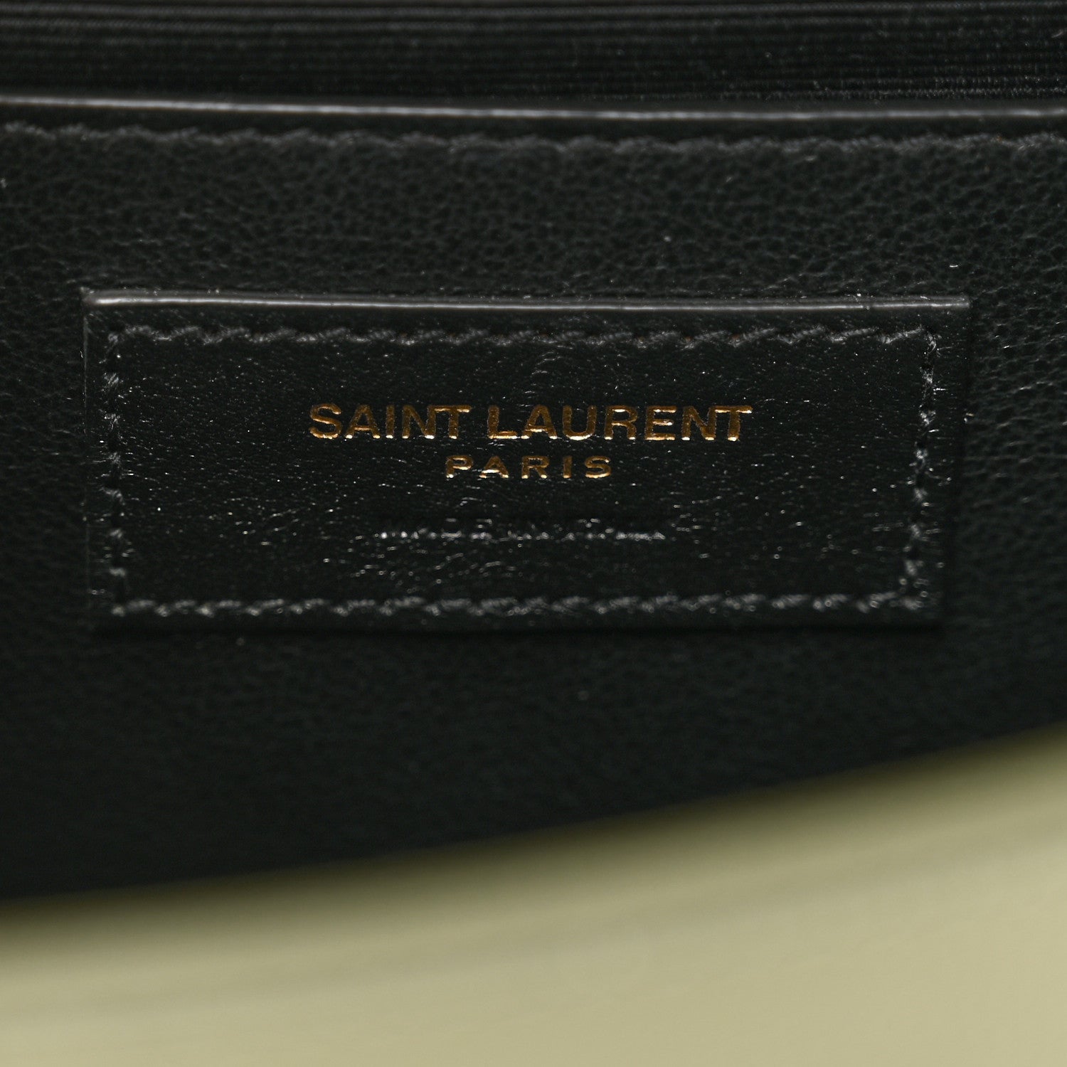 Saint Laurent Grain De Poudre Small Monogram Kate Satchel Light Sage 7 of 10