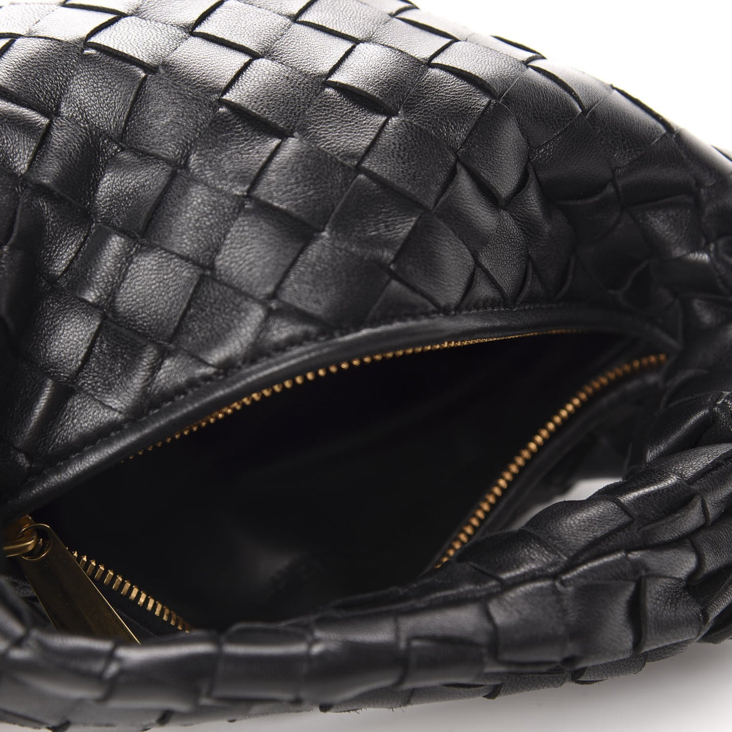 Nappa Intrecciato Mini Jodie Black