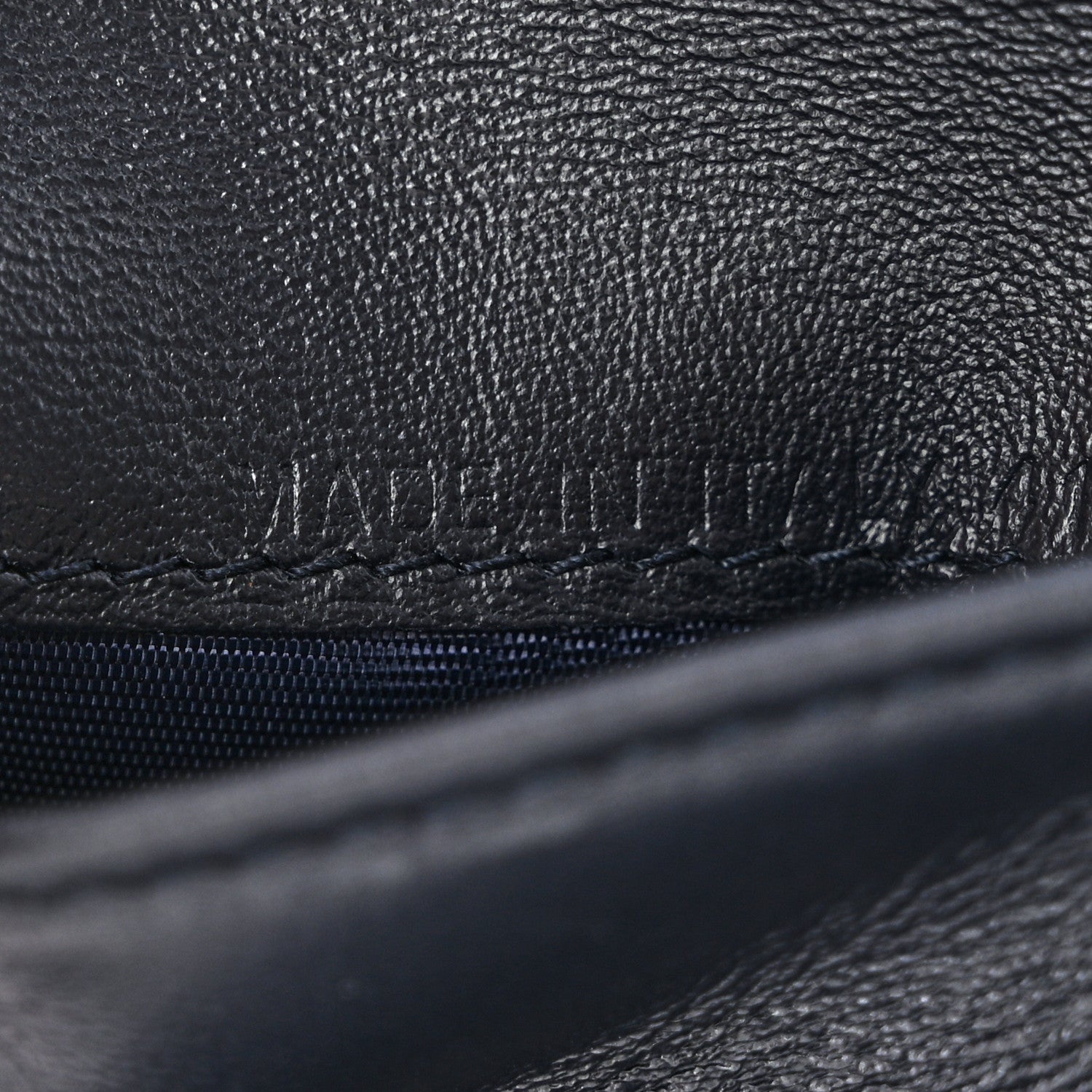 Christian Dior Oblique Saddle Lotus Wallet Blue 8 of 12