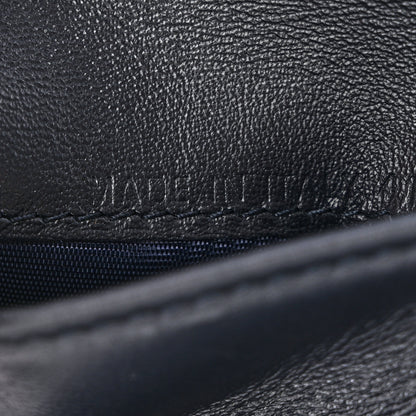 Christian Dior Oblique Saddle Lotus Wallet Blue 8 of 12