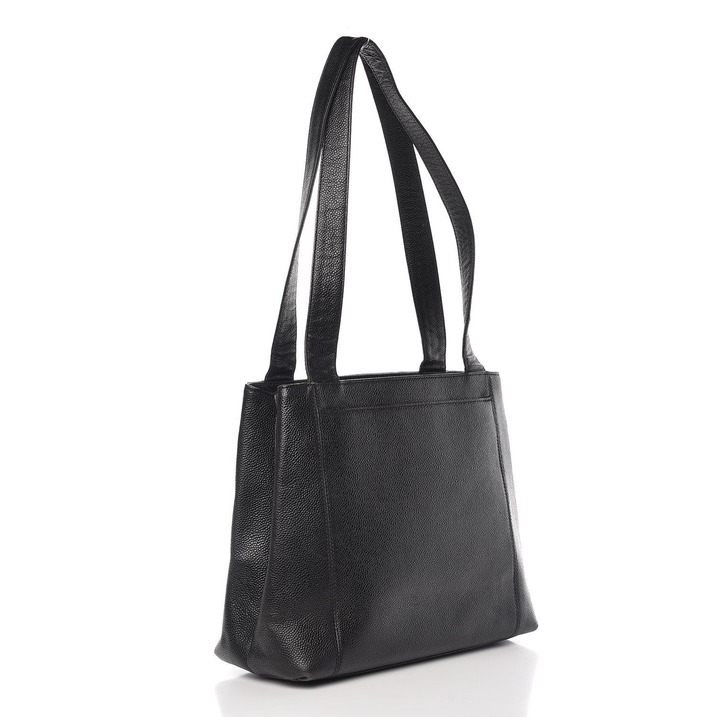 Caviar Shoulder Bag Black Black