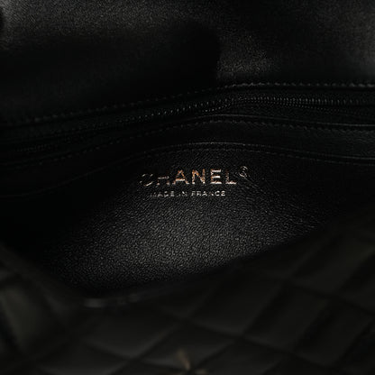 Chanel Lambskin Quilted Mini Rectangular Flap Black 10 of 14