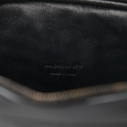 Saint Laurent Grain De Poudre Matelasse Monogram Mini Lou Camera Bag Black 7 of 10