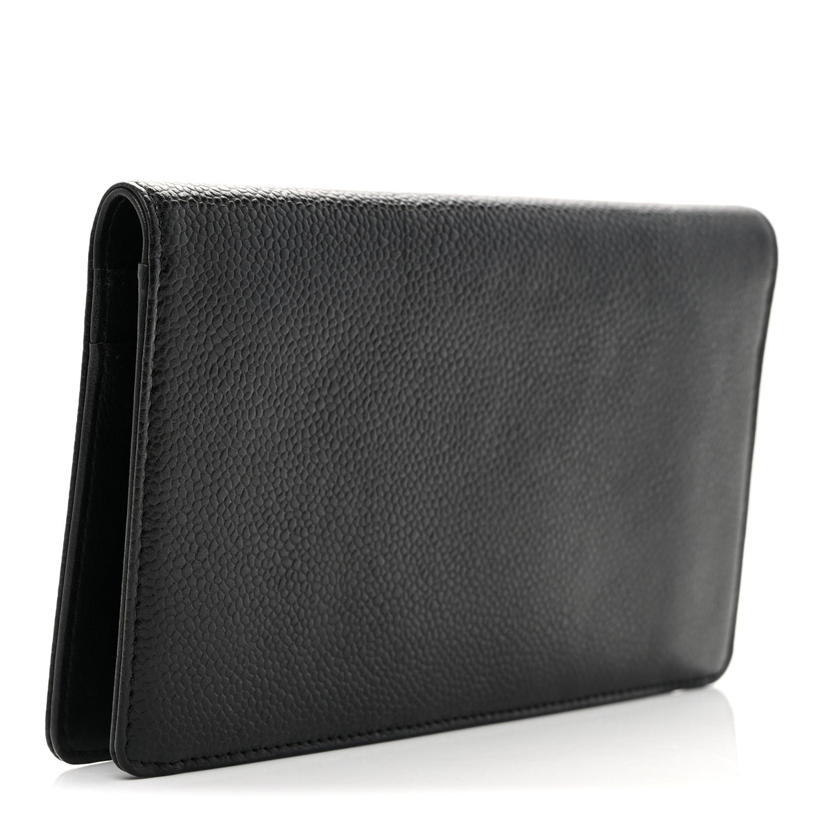 Chanel Caviar Timeless CC Yen Wallet Black 3 of 9