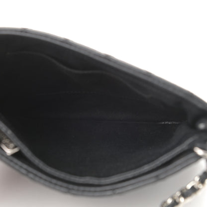 Chanel Aged Calfskin Quilted Crossbody Bag Black 5 of 10