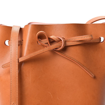 Mansur Gavriel Calfskin Mini Bucket Bag Cammello Rosa 5 of 9