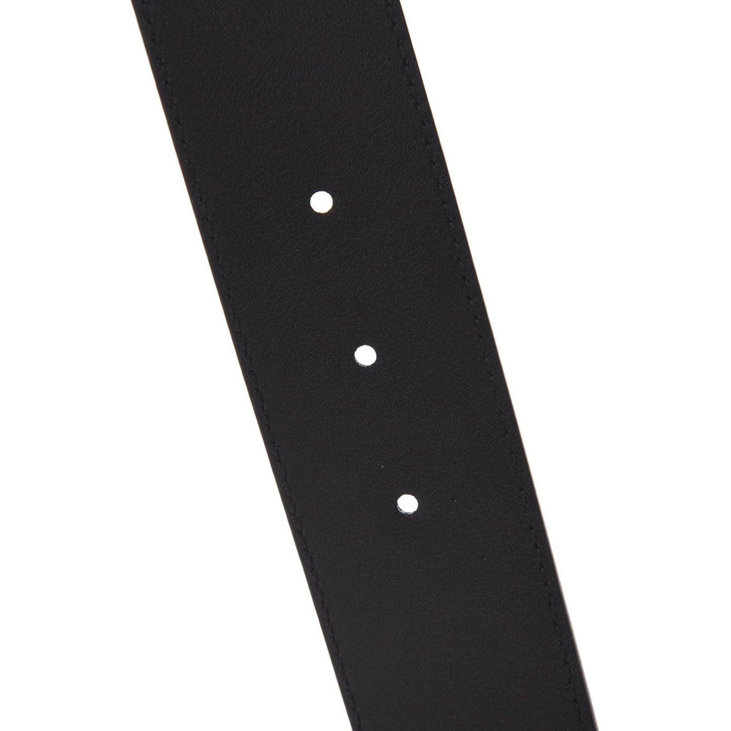 Calfskin Crystal Feline Belt 90 36 Black