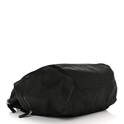 Prada Tessuto Nylon Saffiano Shopping Tote Black 3 of 9