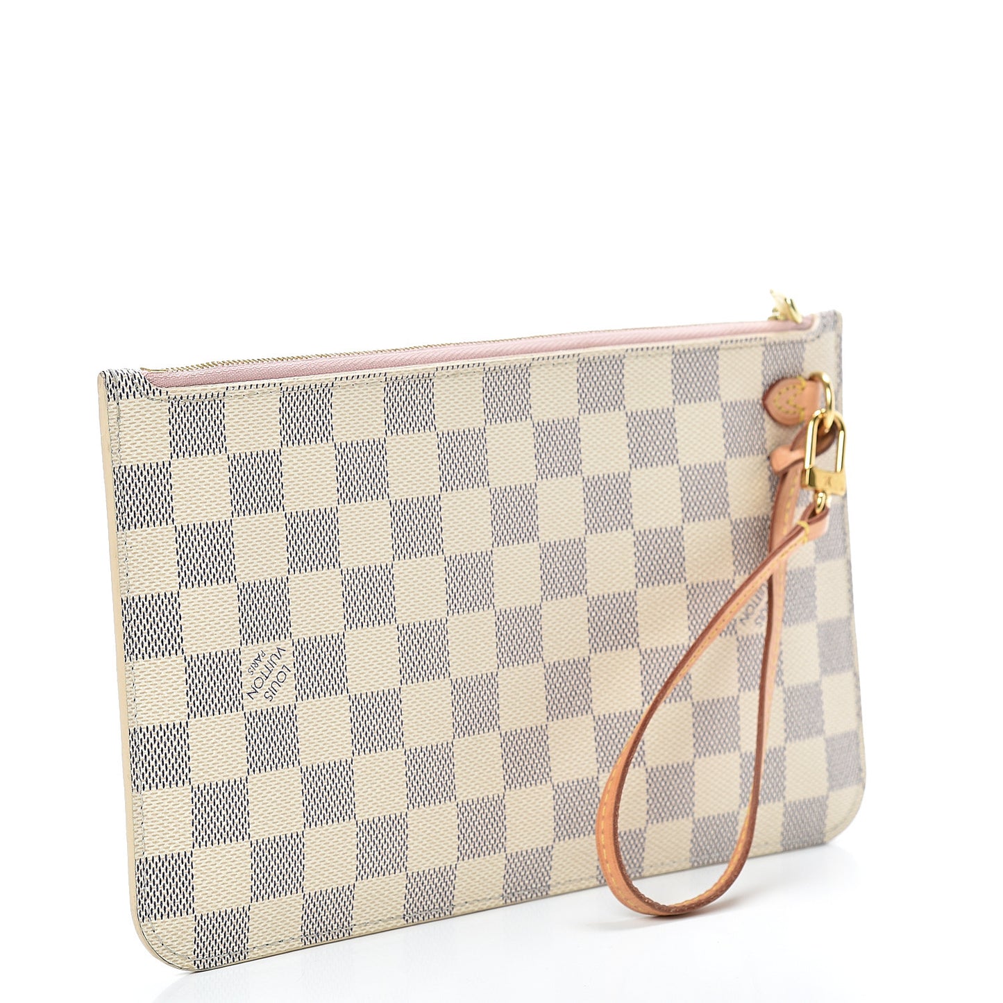 Damier Azur Neverfull MM GM Pochette Rose Ballerine