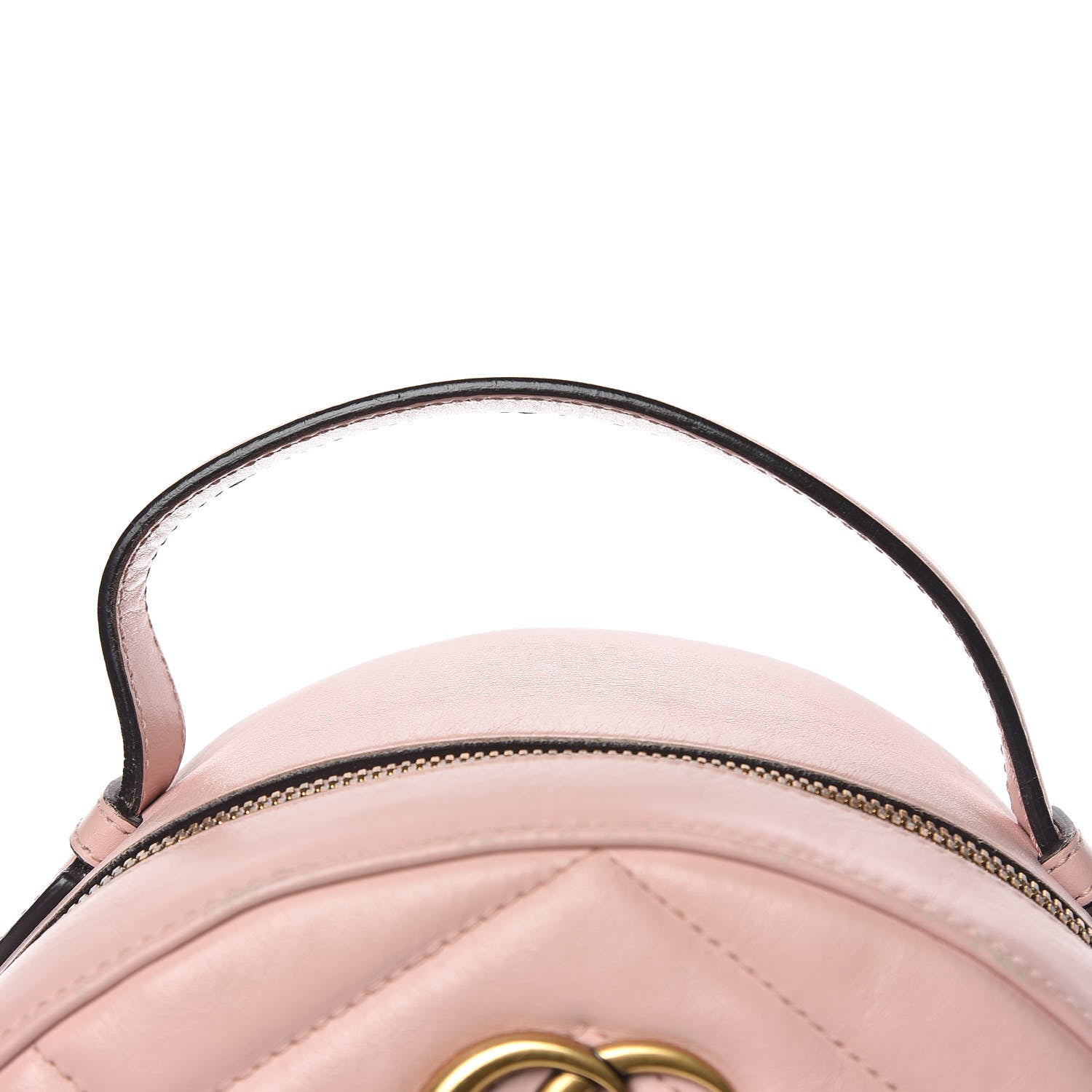 Gucci Calfskin Matelasse GG Marmont Dome Backpack Perfect Pink 8 of 18